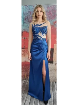 saks-mavisi-transparan-islemeli-ici-mini-etekli-abiye