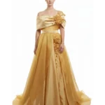 el-yapimi-3-boyutlu-cicekli-sari-tafta-organze-abiye