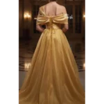 el-yapimi-3-boyutlu-cicekli-sari-tafta-organze-abiye