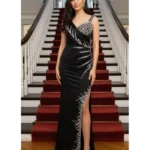 gumus-tas-islemeli-siyah-kadife-yirtmacli-abiye-38-beden