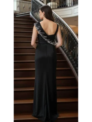 gumus-tas-islemeli-siyah-kadife-yirtmacli-abiye-38-beden