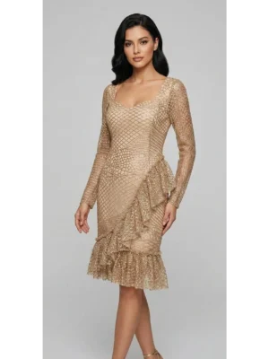 geometrik-desenli-gold-parlak-isiltili-kisa-abiye-40-beden